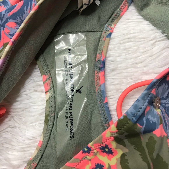 American Eagle Tropical Bikini Bottoms - Picture 3 of 5